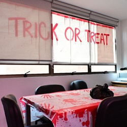 Recorrido Halloween Rector Ed. administrativo 